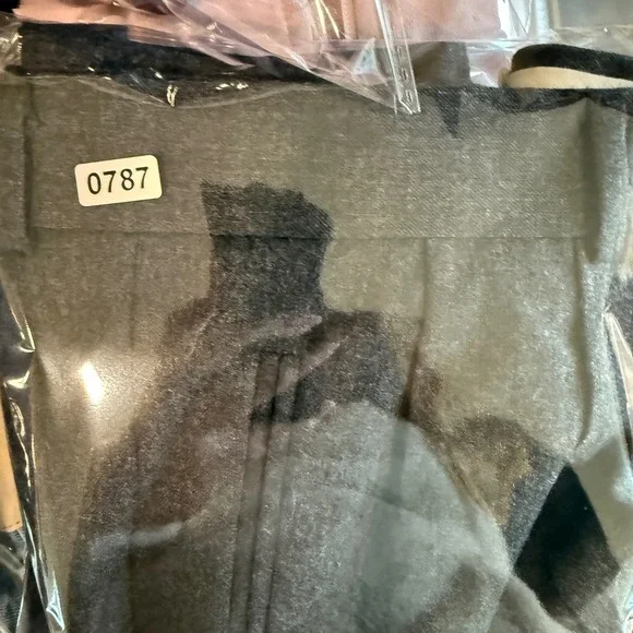 Louis Raphael Men's 100% Wool Gray Dress Pants Size 34x30 - Picture 5 of 5